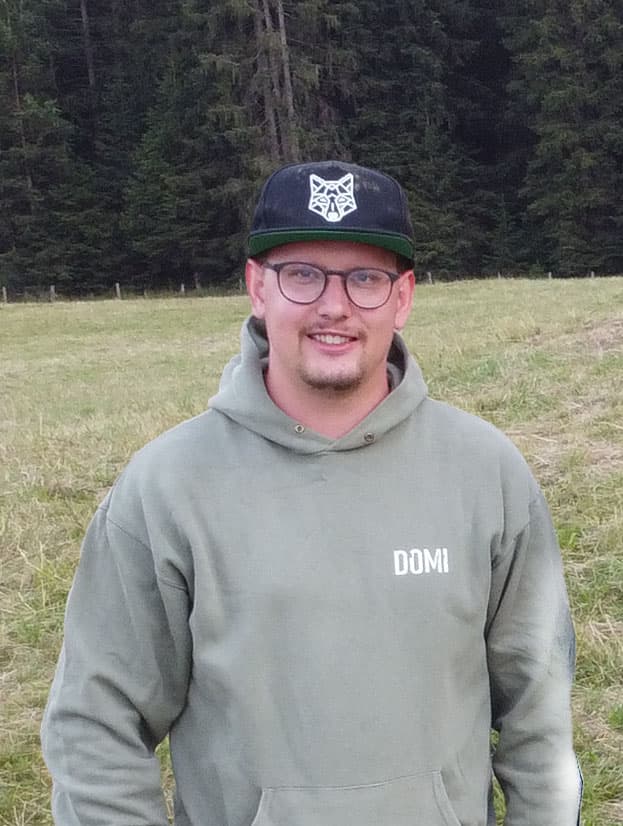 Dominik, Lagerleitung des Zeltlagers Lenzfried