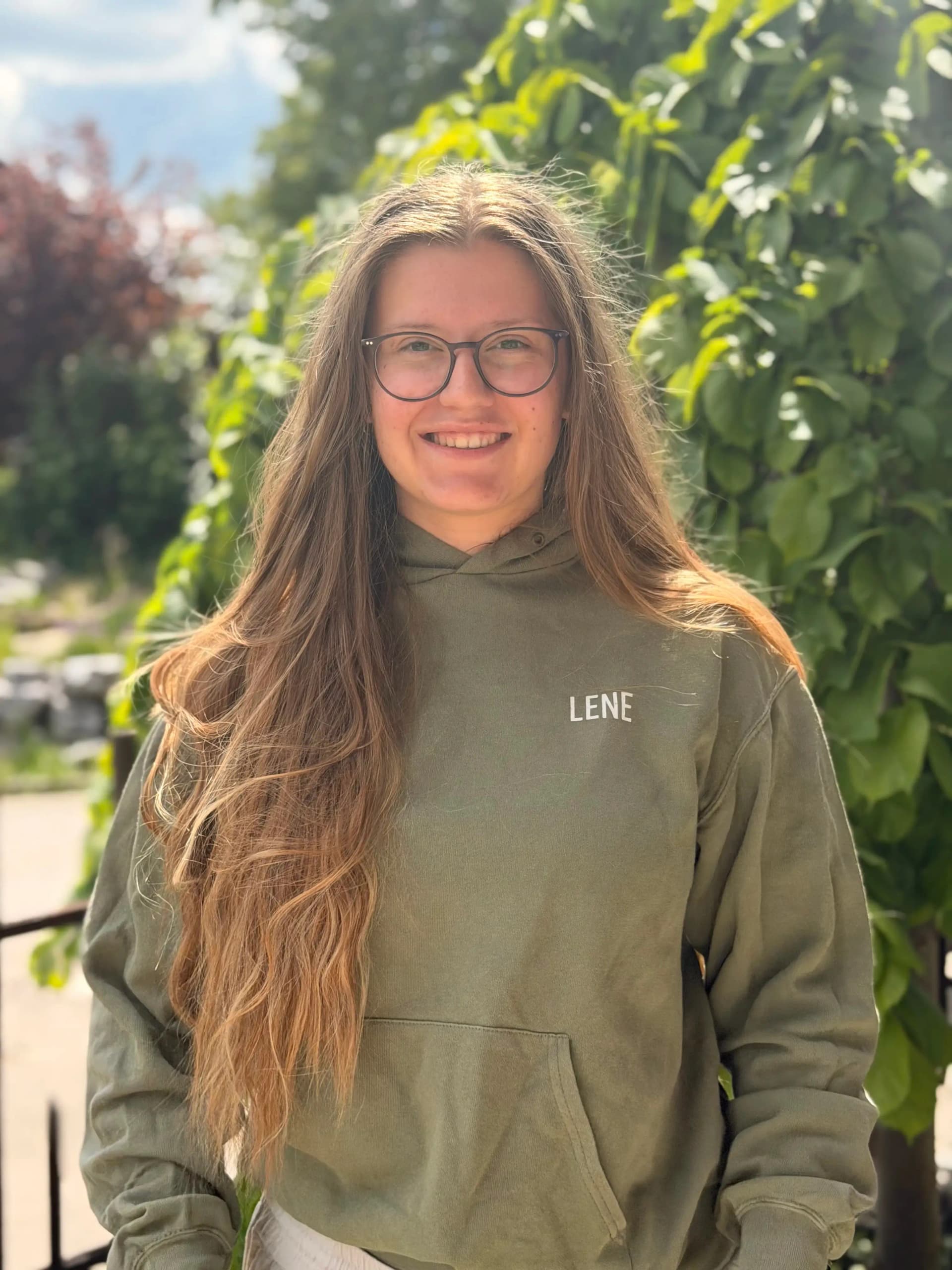 Marlene, Lagerleitung des Zeltlagers Lenzfried